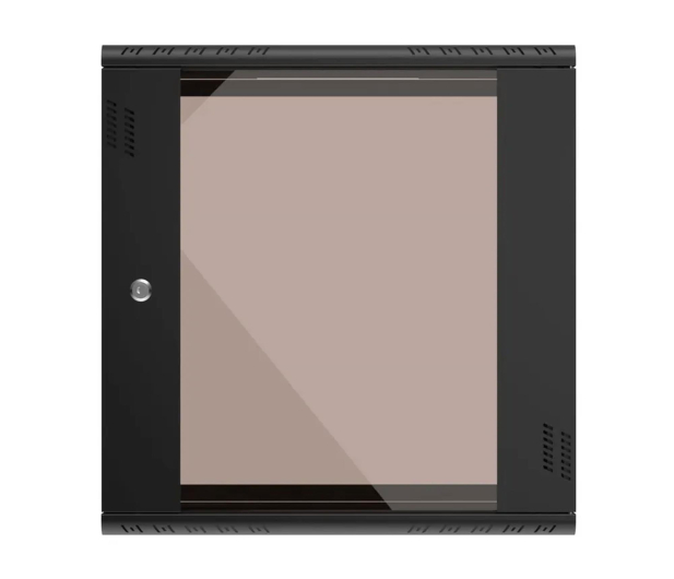 Extralink Wisząca 19" 12U 600x450mm Premium jednosekcyjna (czarna) EX.39342 - 1323242 - zdjęcie